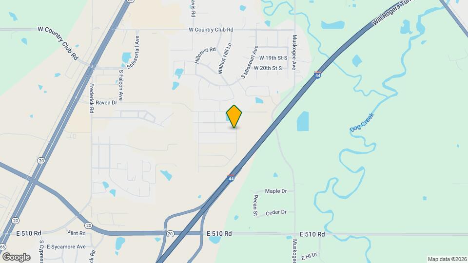 1000 W Lawton Rd Map and Location Details