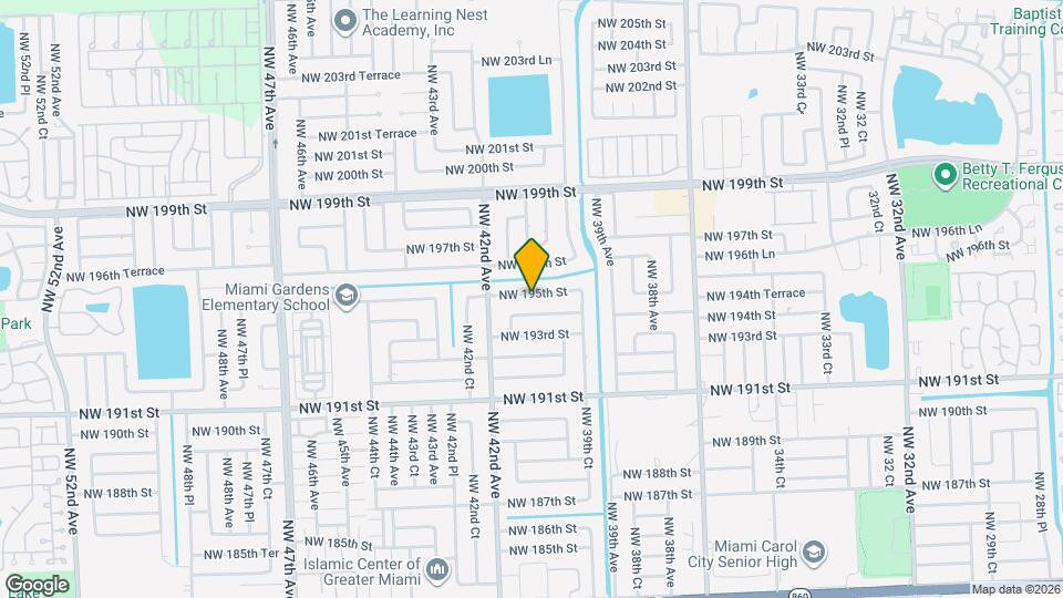 4000 NW 195th St Map and Location Details