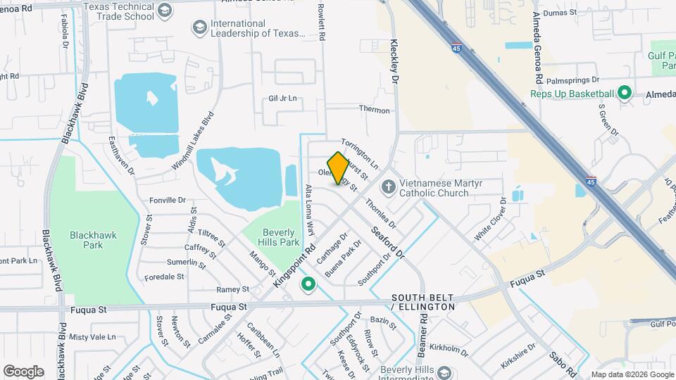 10211 Glenmawr Dr Map and Location Details