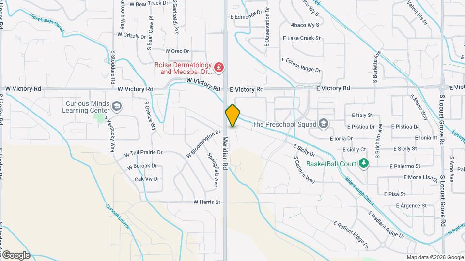 3501 S Bartlett Ave Map and Location Details