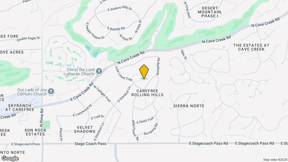 36849 N Stardust Ln Map and Location Details