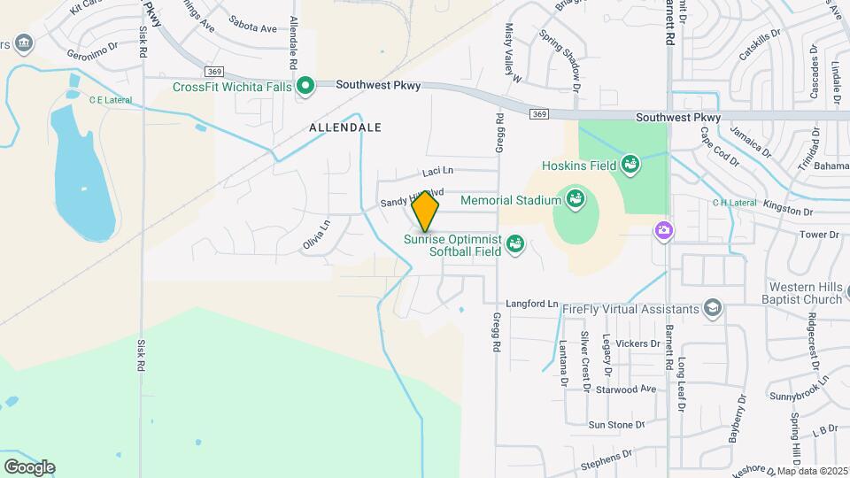 6031 Van Dorn Dr Map and Location Details