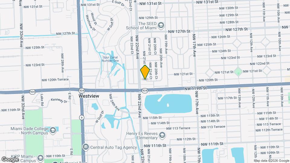 2140 NW 120th St Map and Location Details