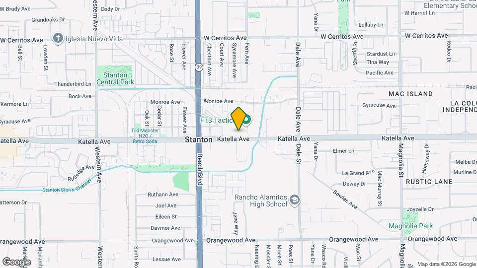 8151 Katella Ave, Unit B Mapa y Detalles de la Ubicación