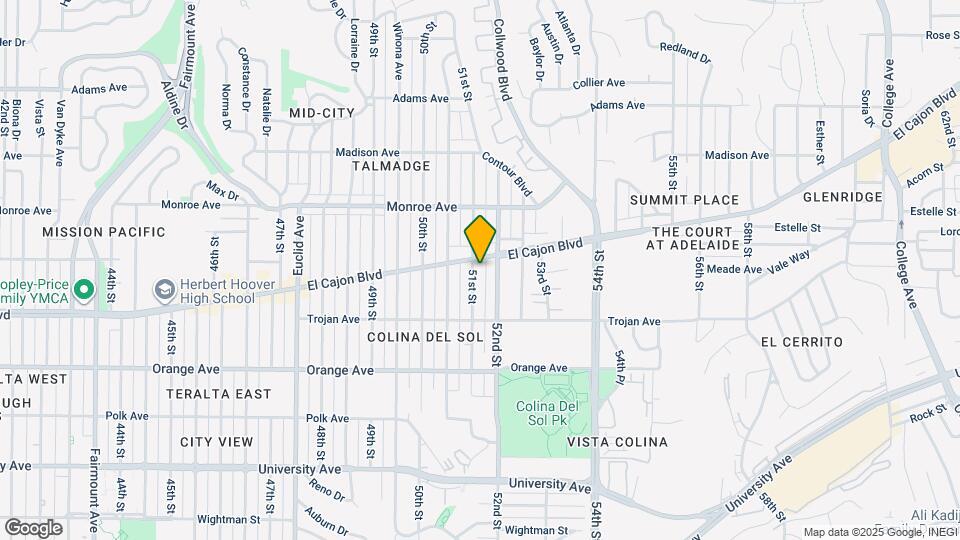 4387 51st St Map and Location Details