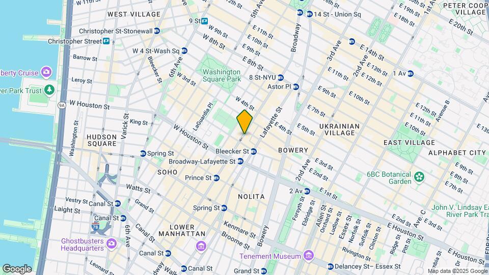 652 Broadway Map and Location Details