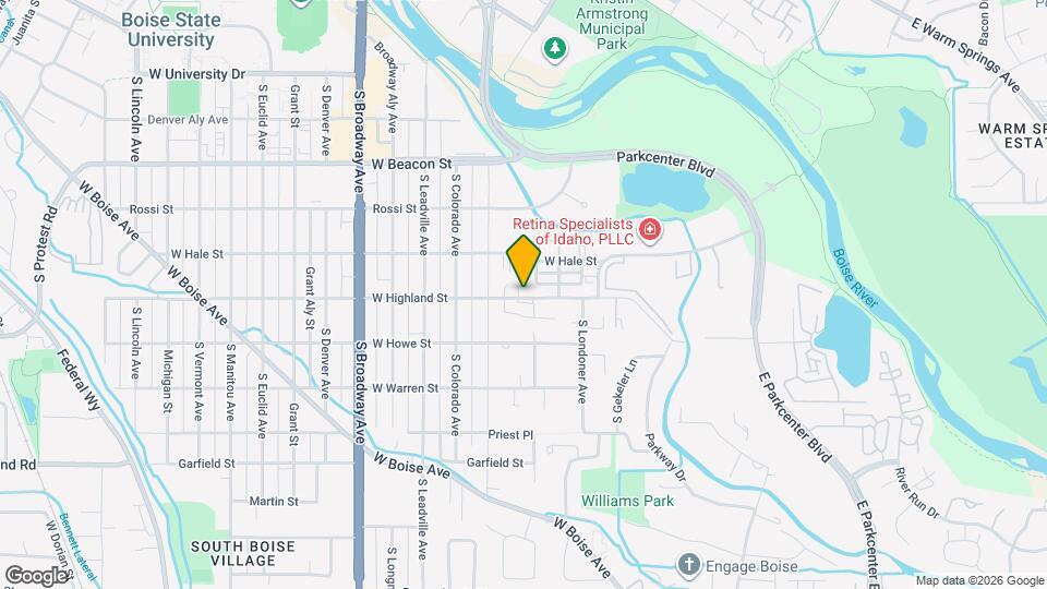 478 W Highland St Map and Location Details