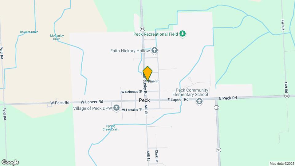 5409 Sandusky Rd Map and Location Details
