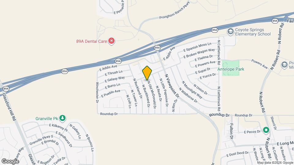 6260 N Old McDonald Dr Map and Location Details