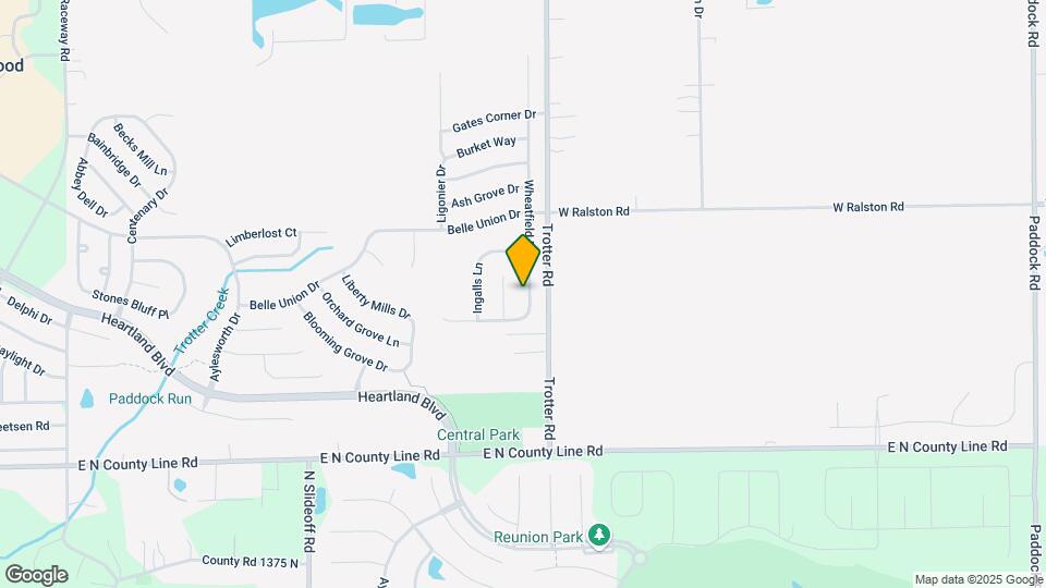8636 Wheatfield Dr Map and Location Details