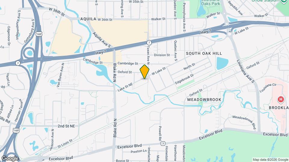 1432 Lake St NE, Unit 1432 B Map and Location Details