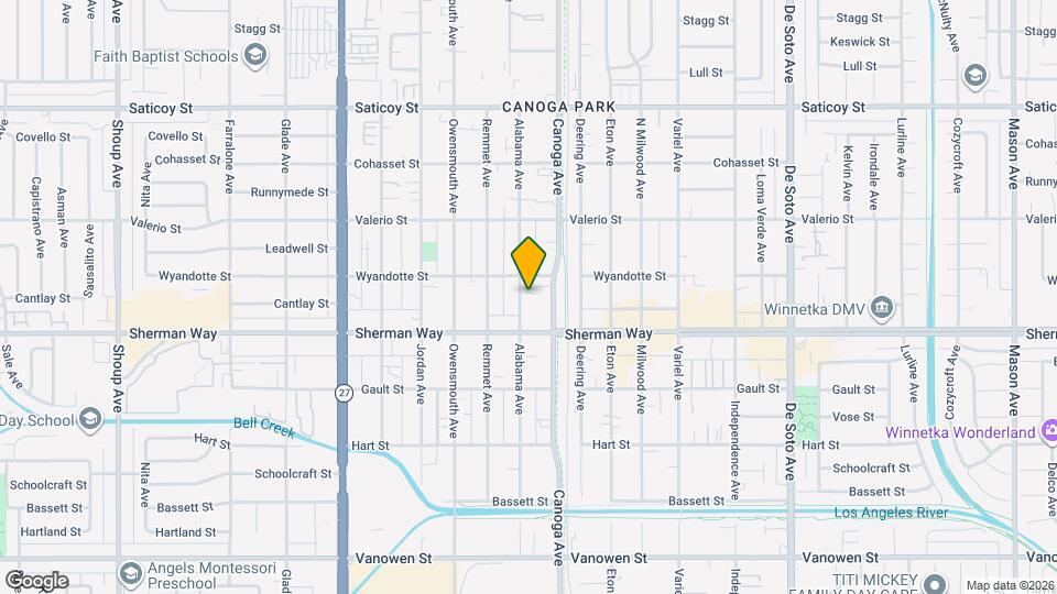 7240 Alabama Ave Map and Location Details