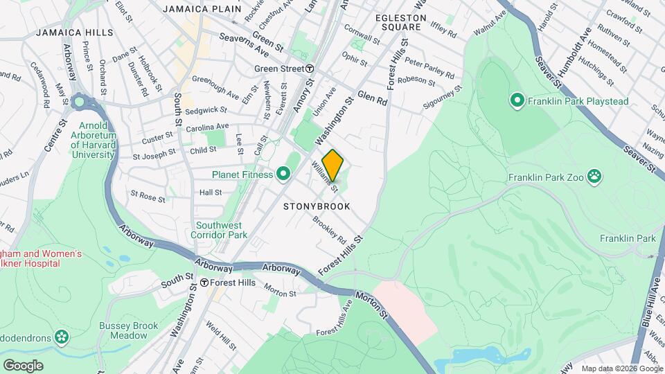 99 Williams St Map and Location Details