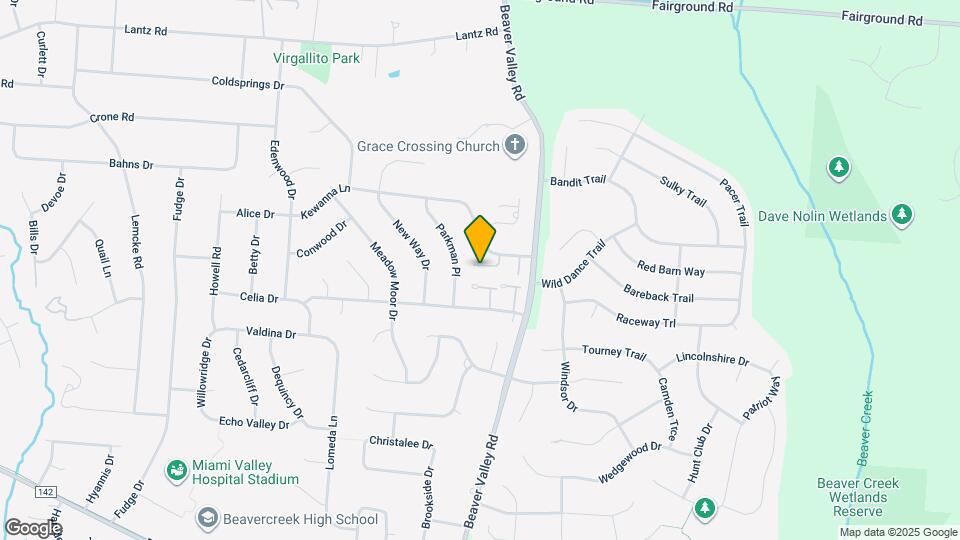 1439 Ticonderoga Ct Map and Location Details