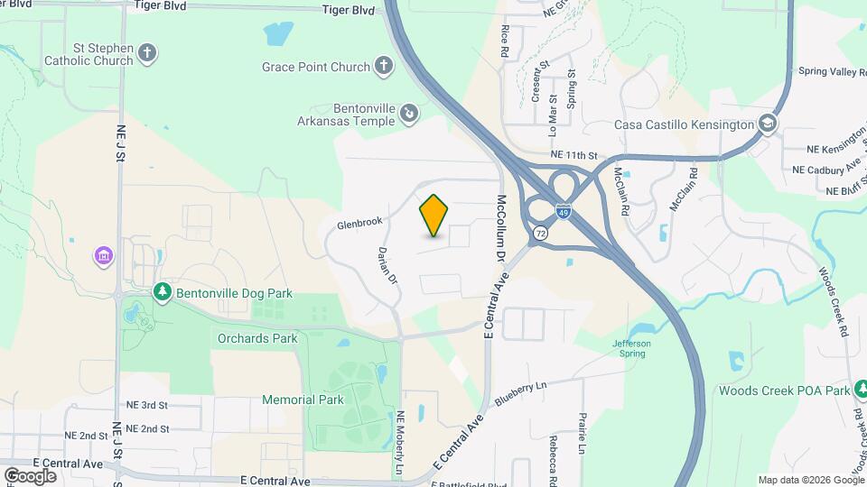 104 Ivy Pl Mapa y Detalles de la Ubicación