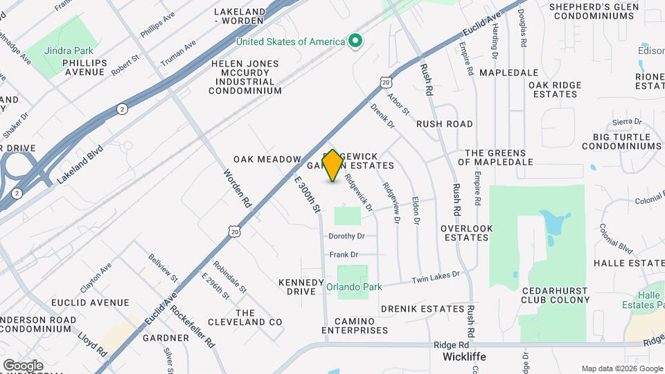1582 Lee Terrace Dr, Unit Apt. B-10 Map and Location Details