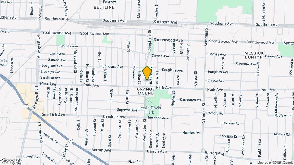 858 PENDLETON St Map and Location Details
