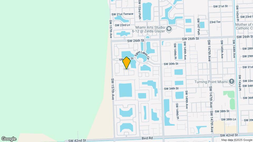 3124 SW 154th Pl Map and Location Details