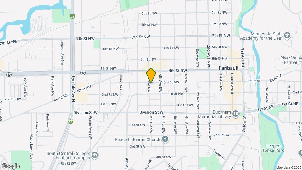 627 3rd St NW Mapa y Detalles de la Ubicación