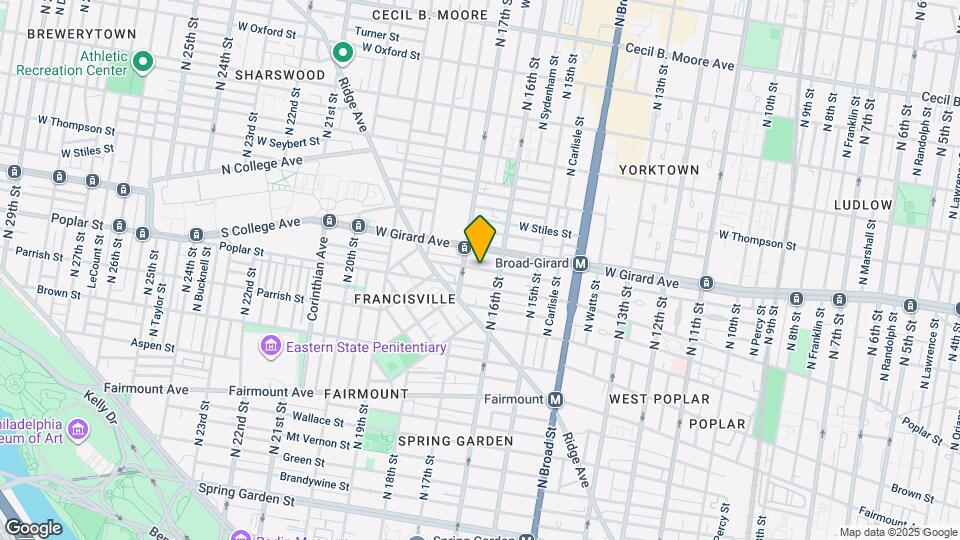 1630 Cambridge St Map and Location Details