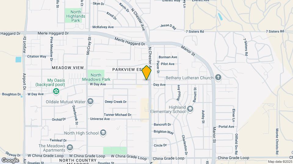 105 Sunny Meadow Dr Map and Location Details