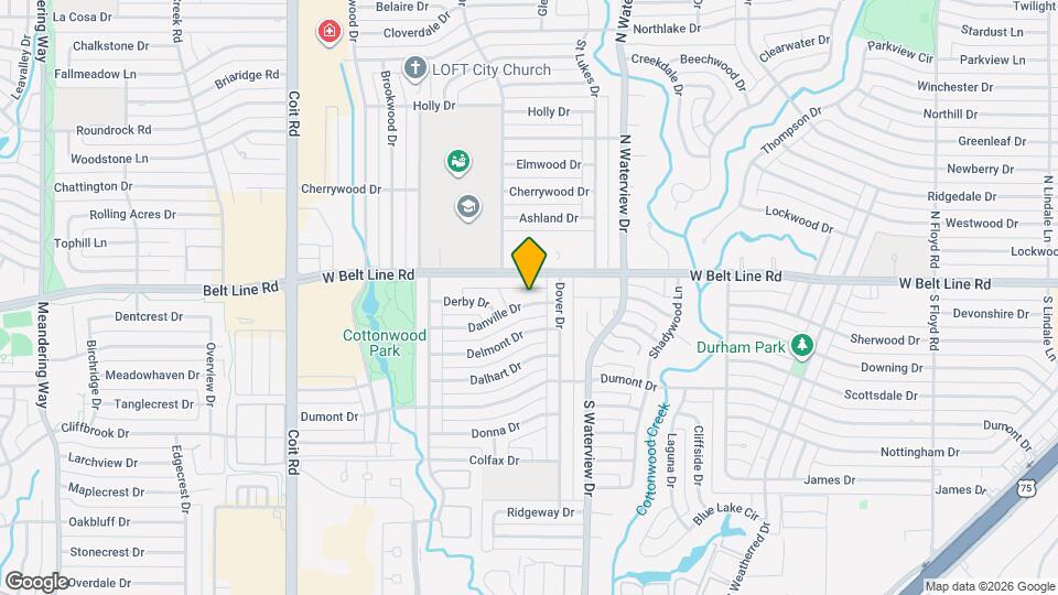 1220 Danville Dr Map and Location Details