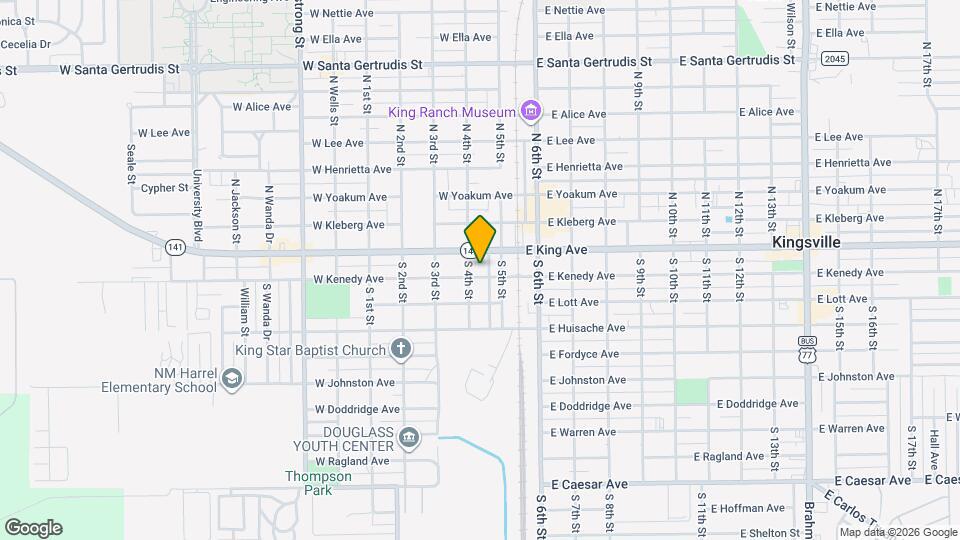 220 W Kenedy Ave Map and Location Details