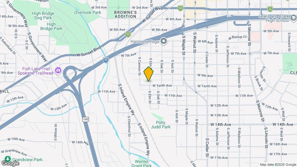 1902 W 10th Ave, Unit 100 Mapa y Detalles de la Ubicación