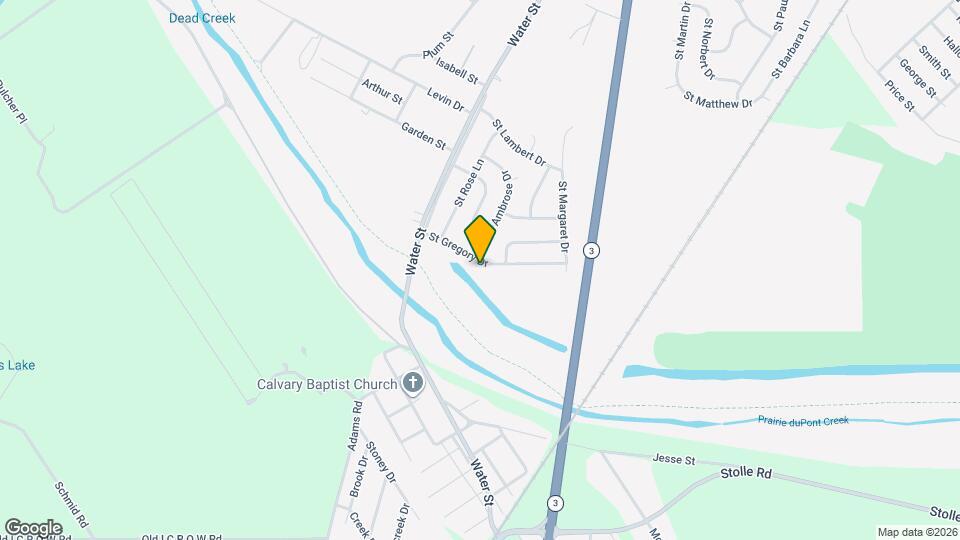 30 St Gregory Dr Mapa y Detalles de la Ubicación