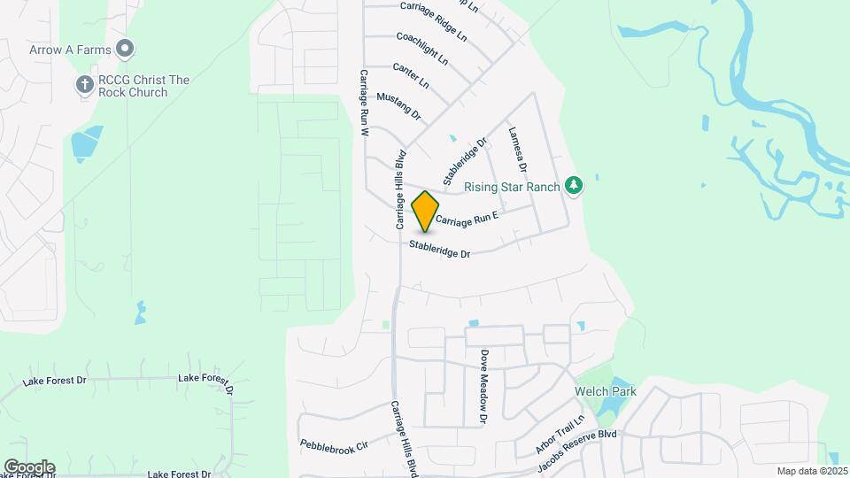 2333 Stableridge Dr Map and Location Details