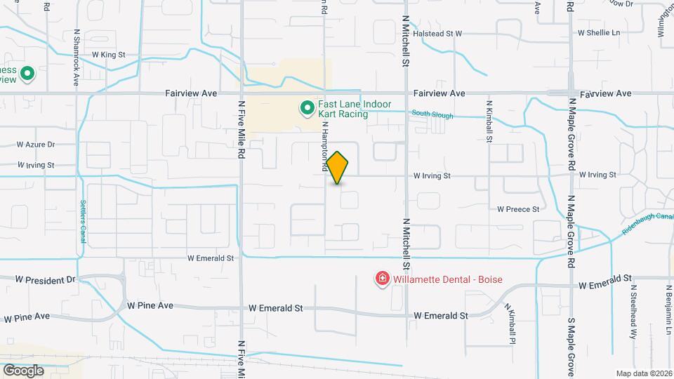 1141 N Dove Ave Map and Location Details