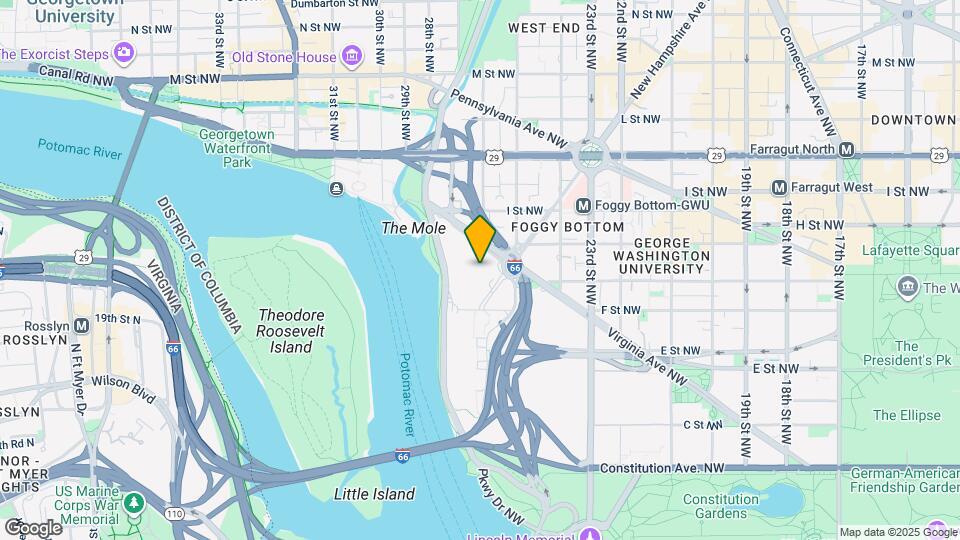 2510 Virginia Ave NW Map and Location Details