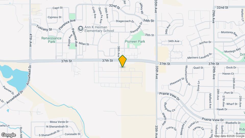 3744 Katina Wy Map and Location Details