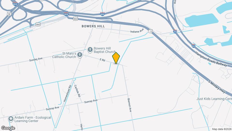 4309 E Rd Map and Location Details