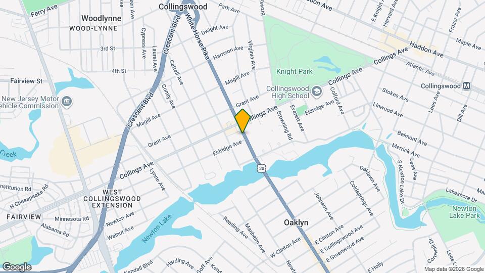 601 Eldridge Ave Map and Location Details