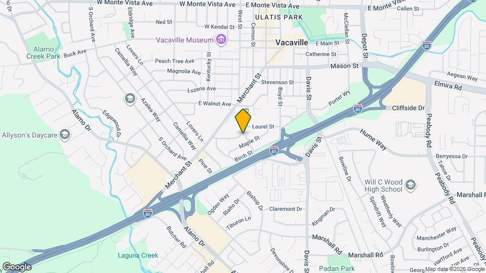 117 Cypress St Mapa y Detalles de la Ubicación