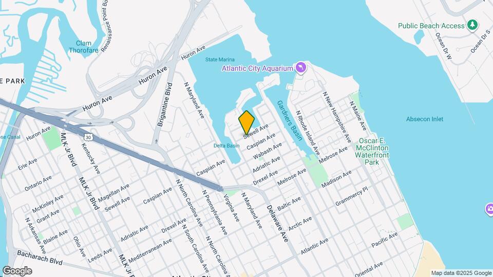 712 Sewell Ave Map and Location Details