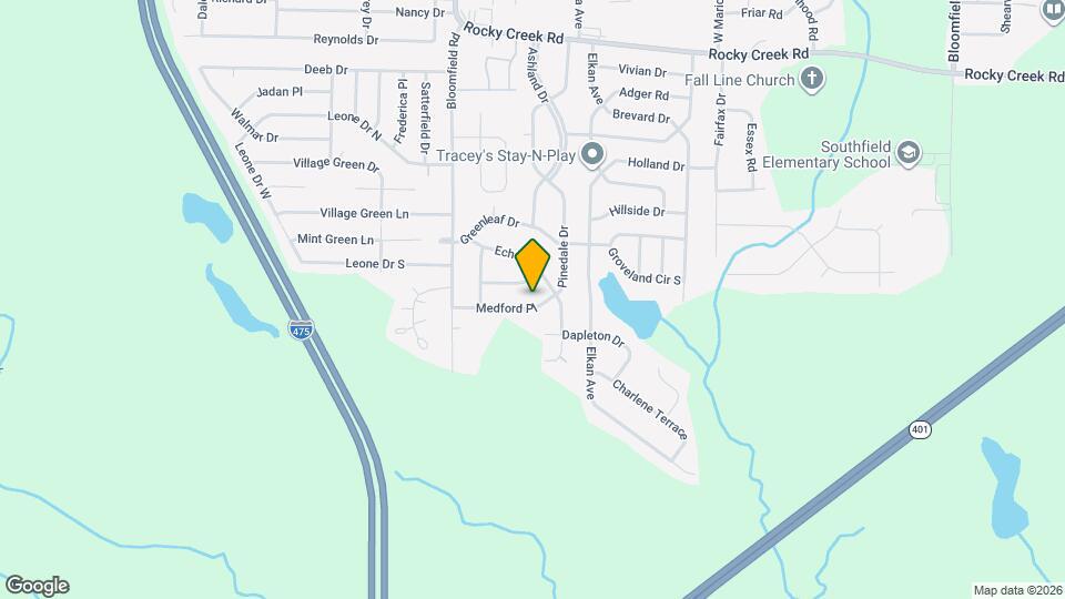 2525 Medford Pl Mapa y Detalles de la Ubicación