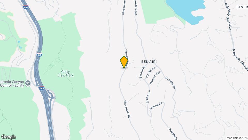 1617 Roscomare Rd Map and Location Details