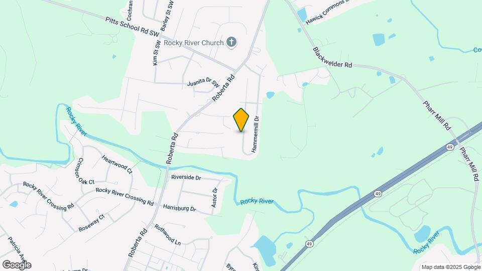 5631 Hammermill Dr Map and Location Details