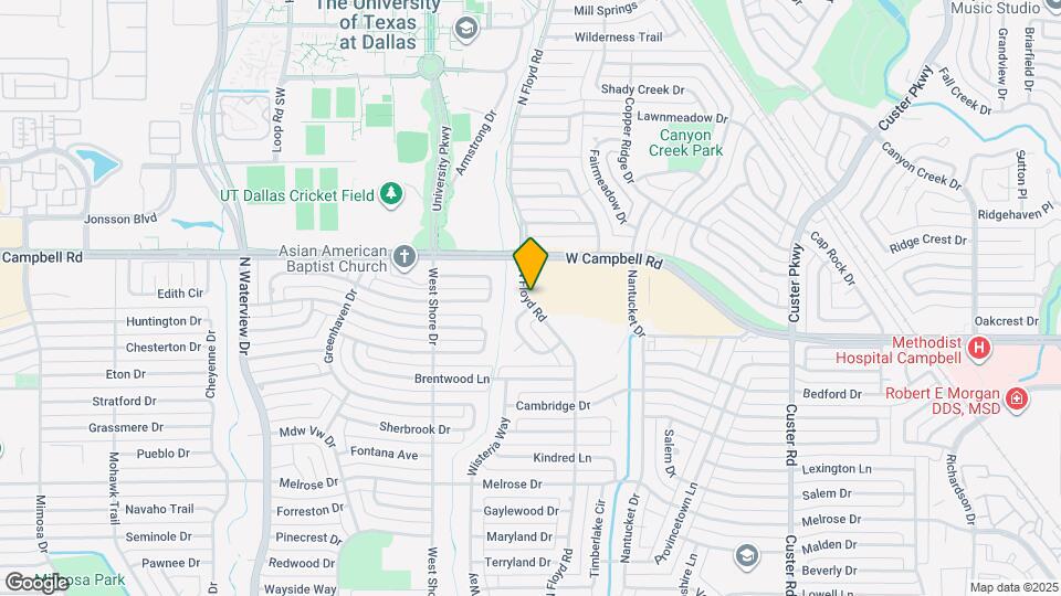 1920 N Floyd Rd Map and Location Details