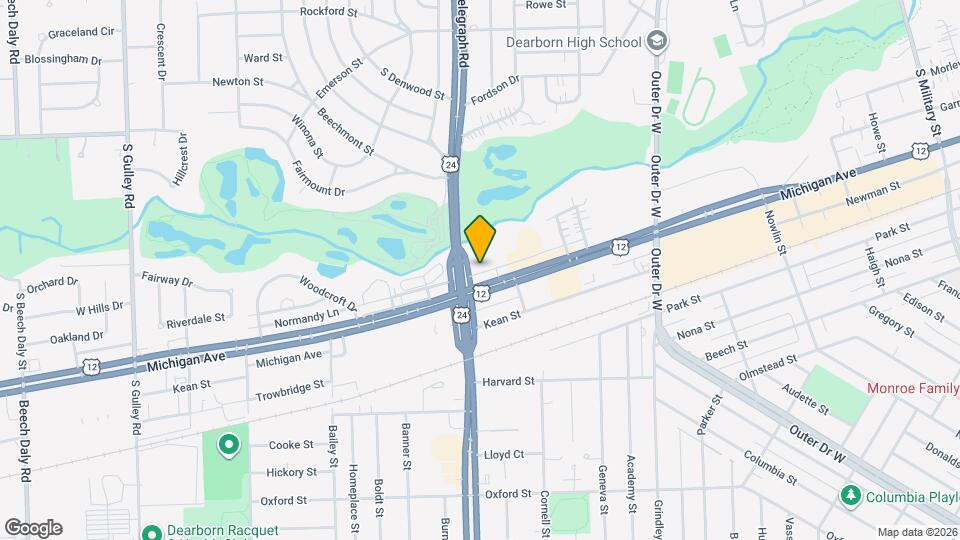 1439 S Telegraph Rd, Unit 10 Map and Location Details