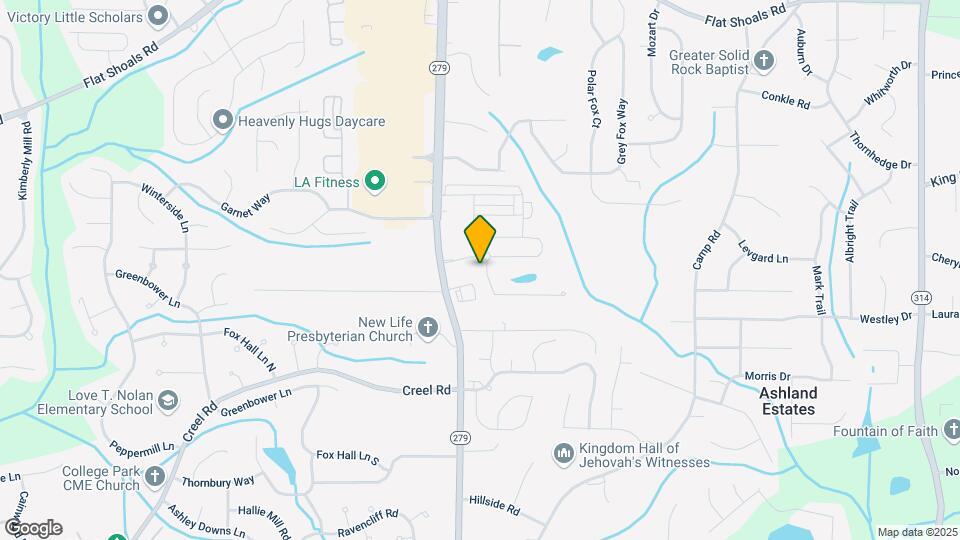 6447 Splitpine Ct Map and Location Details