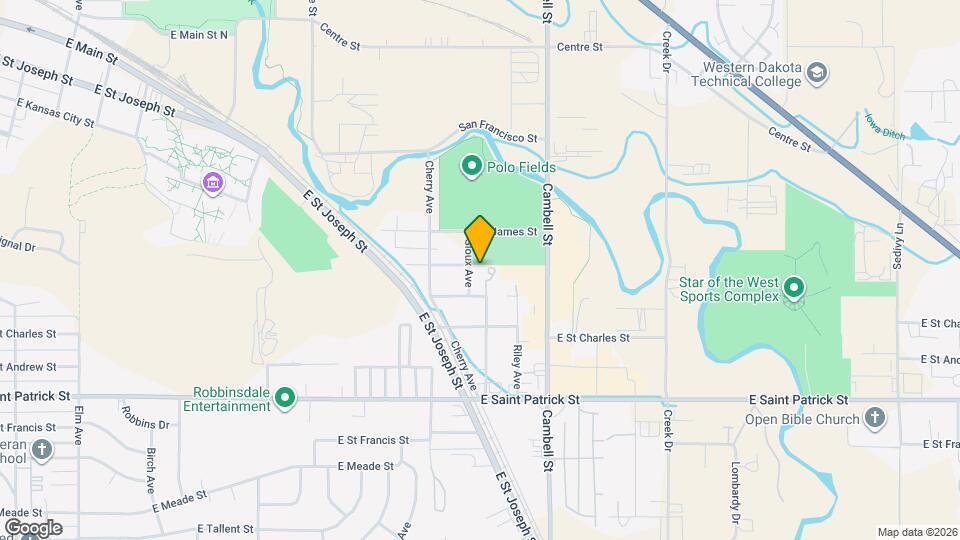 1504 Sioux Ave Map and Location Details