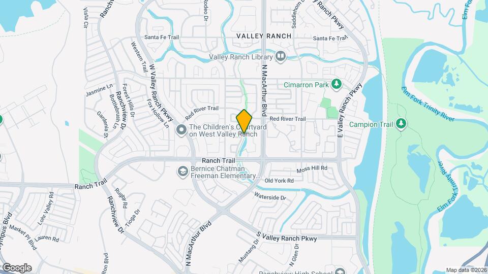 505 Ranch Trail Map and Location Details