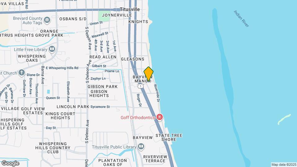 1403 Indian River Ave Map and Location Details