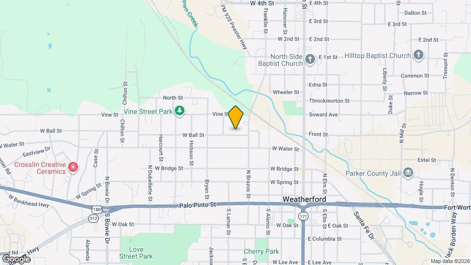 414 W Ball St Map and Location Details