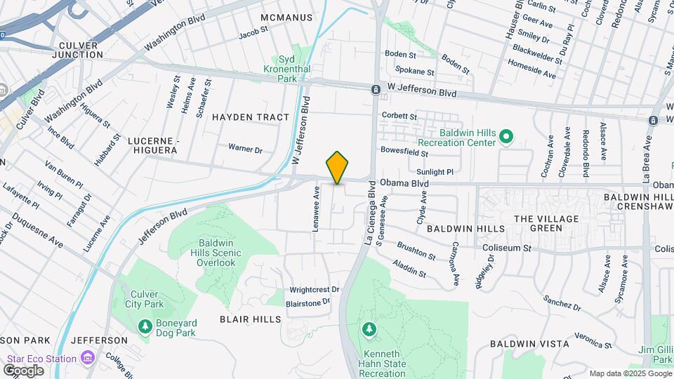 3616 Kalsman Dr Map and Location Details