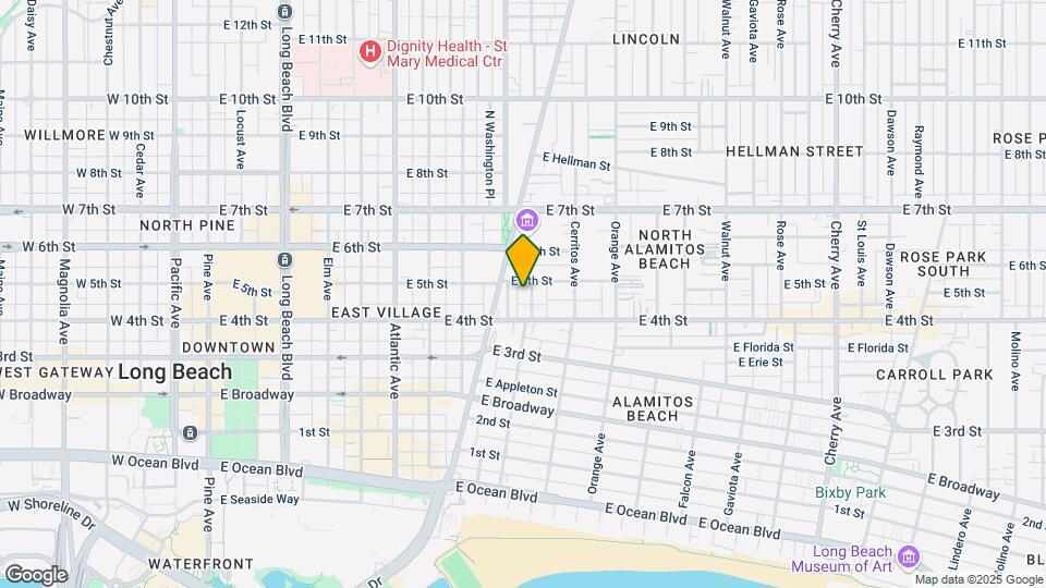 445 Bonito Ave Map and Location Details