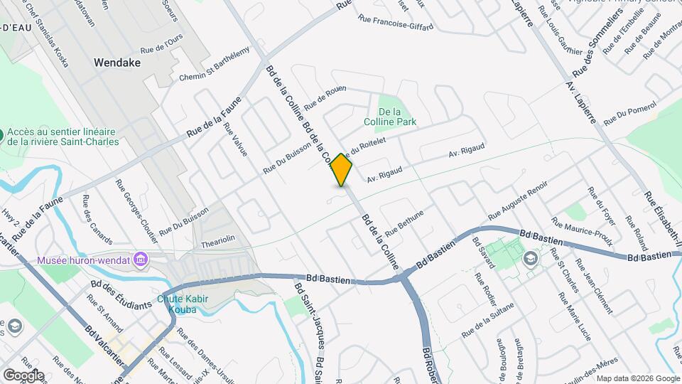 11517 De La Colline Boul Map and Location Details